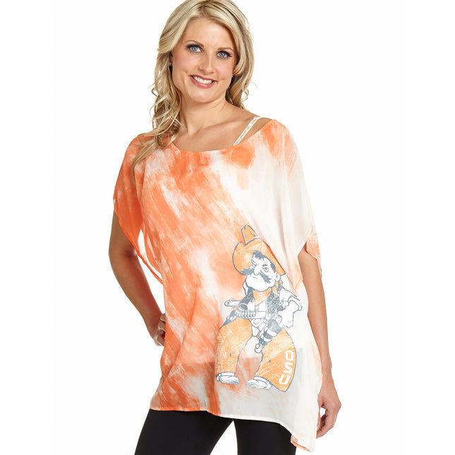 Oklahoma State Cowboys Sheer Tunic