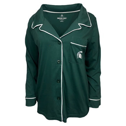 Michigan State Spartans Pajama Set