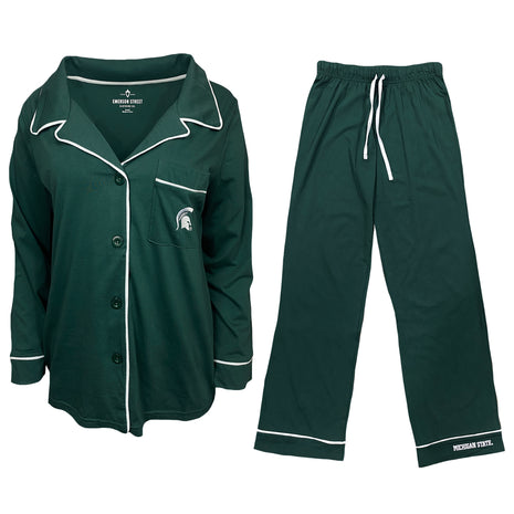Michigan State Spartans Pajama Set