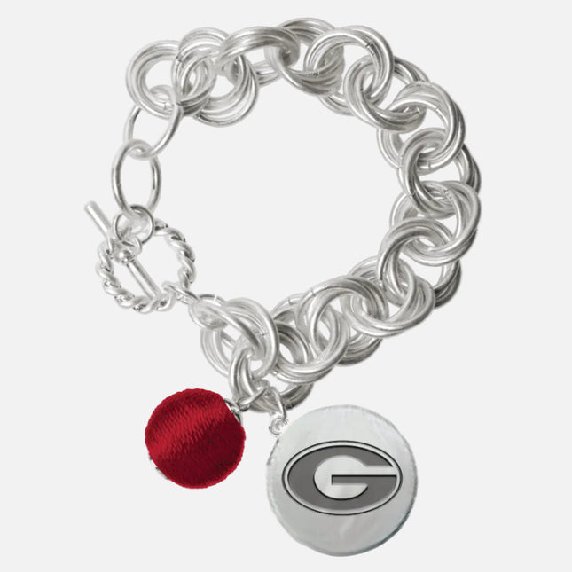 Georgia Bulldogs Viola Bracelet