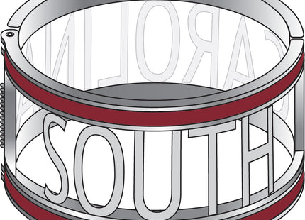 South Carolina Gamecocks Hinged Cuff