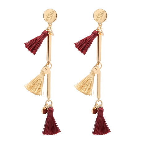 Florida State Seminoles Melody Tassel Earrings