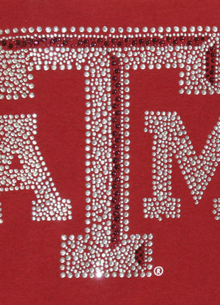 Texas A&M Aggies Jeweled Long Sleeve