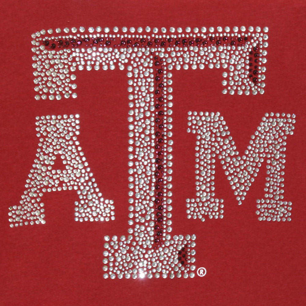 Texas A&M Aggies Jeweled Long Sleeve