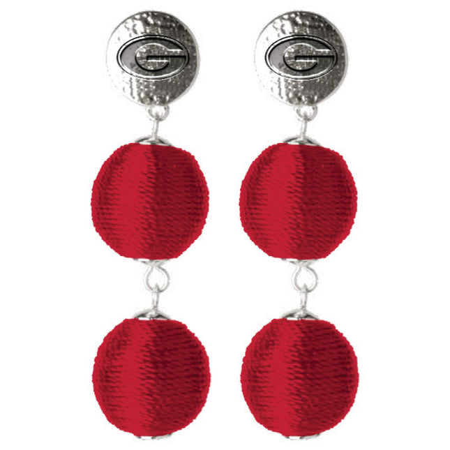Georgia Bulldogs Sonata Earrings