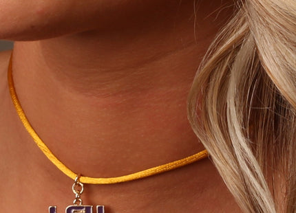 LSU Tigers Satin Choker