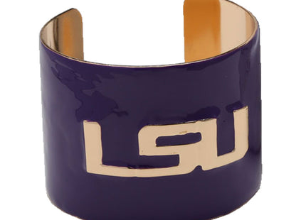 LSU Tigers Enameled Cuff