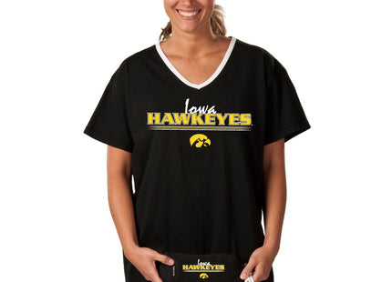 Iowa Hawkeyes Collegiate Nightshirt In Bag