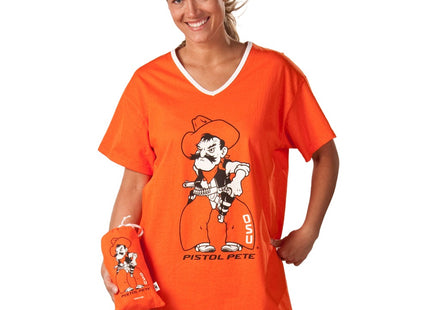 Oklahoma State Cowboys Collegiate Nightshirt In Bag