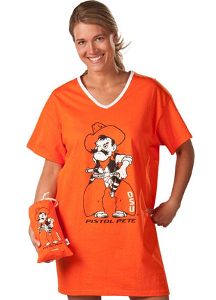 Oklahoma State Cowboys Collegiate Nightshirt In Bag