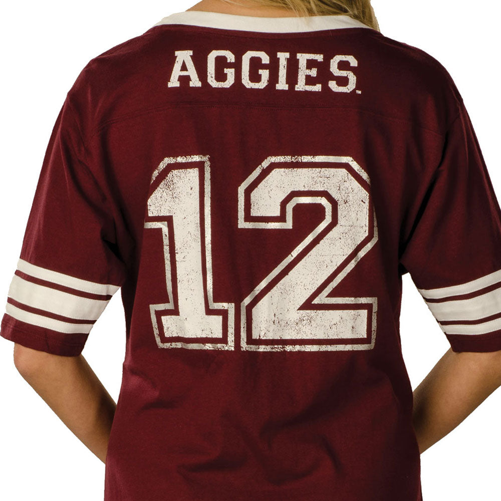 Texas A&M Aggies Jersey Nightshirt in a Duffel