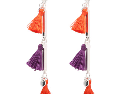 Clemson Tigers Melody Tassel Earrings