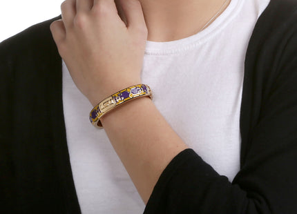 LSU Tigers Mosaic Bangle