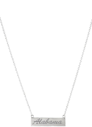 Alabama Crimson Tide Valentina Bar Necklace