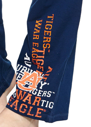 Auburn Tigers Flocked Pant