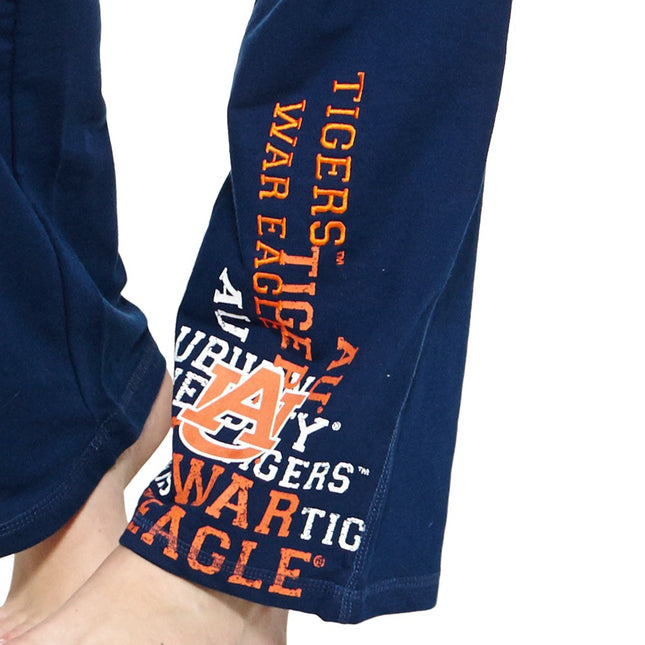 Auburn Tigers Flocked Pant