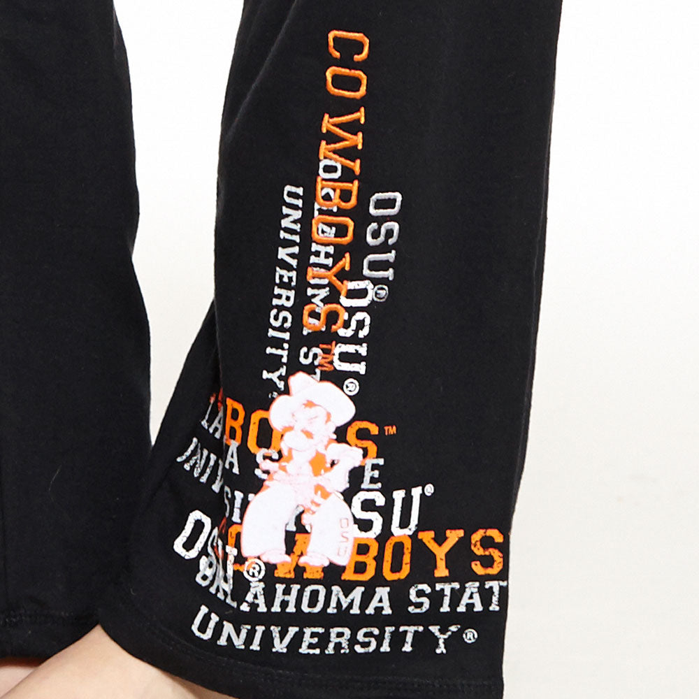 Oklahoma State Cowboys Flocked Pant