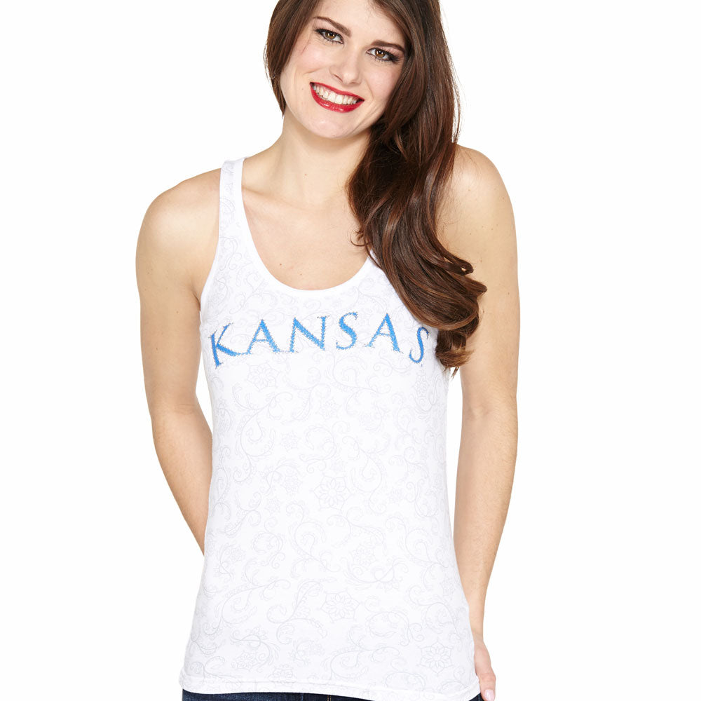 Kansas Jayhawks Swirl Tank