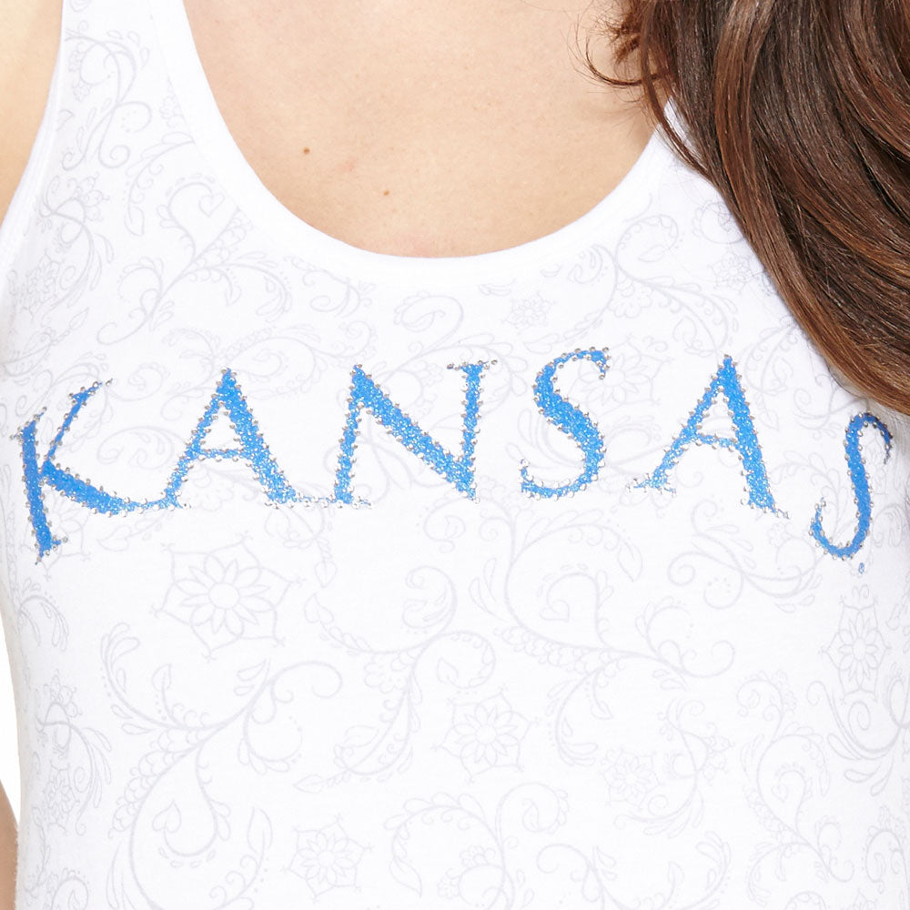 Kansas Jayhawks Swirl Tank