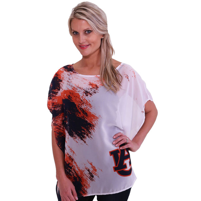 Auburn Tigers Logo Sheer Tunic