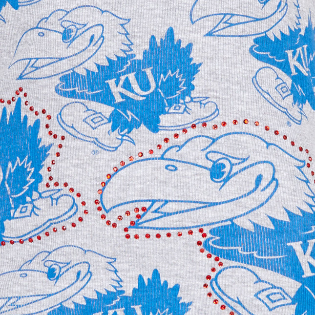 Kansas Jayhawks Rhinestone Tank