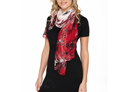 Arkansas Razorbacks Watercolor Scarf