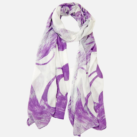 Kansas State Wildcats Watercolor Scarf