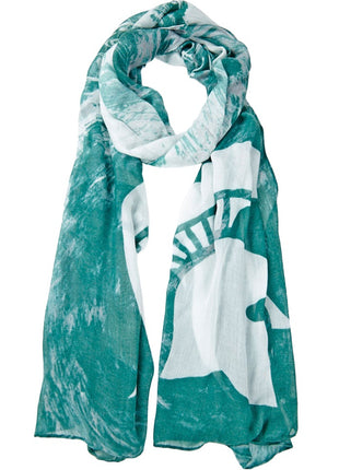 Michigan State Spartans Watercolor Scarf