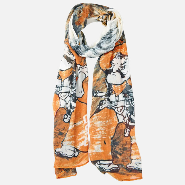 Oklahoma State Cowboys Watercolor Scarf