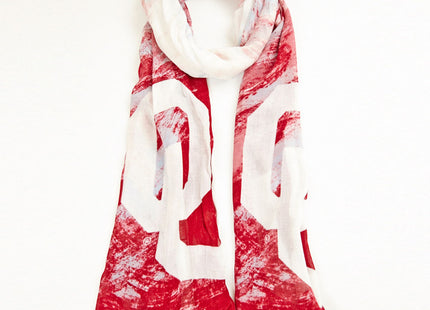 Oklahoma Sooners Watercolor Scarf