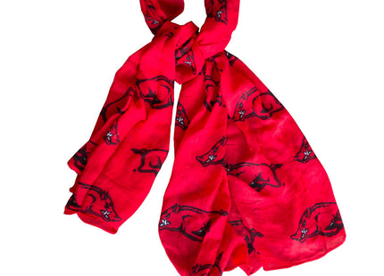 Arkansas Razorbacks Logo Scarf