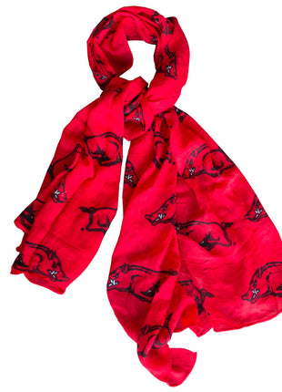 Arkansas Razorbacks Logo Scarf