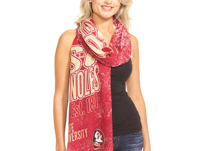 Florida State Seminoles Lace Print Scarf