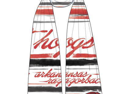 Arkansas Razorbacks Wave Scarf