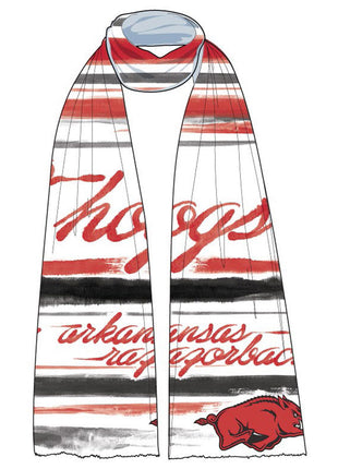 Arkansas Razorbacks Wave Scarf