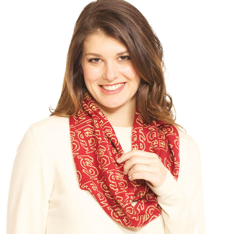 Florida State Seminoles Logo Infinity Scarf