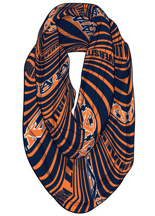 Auburn Tigers Sheer Print Infinity Scarf