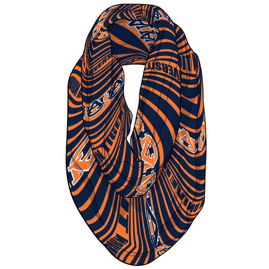 Auburn Tigers Sheer Print Infinity Scarf