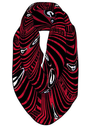 Georgia Bulldogs Sheer Print Infinity Scarf