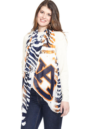 Auburn Tigers Animal Print Scarf