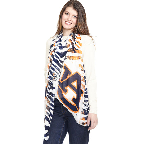 Auburn Tigers Animal Print Scarf