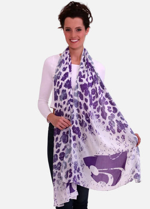 Kansas State Wildcats Animal Print Scarf