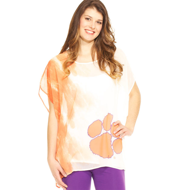 Clemson Tigers Sheer Tunic