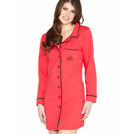 Arkansas Razorbacks Pima Cotton Nightshirt